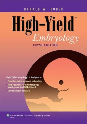 Book cover for High-Yield Embryology