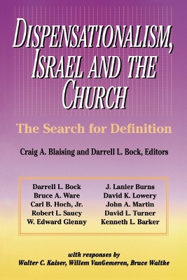 Book cover for Dispensationalism, Israel and the Church