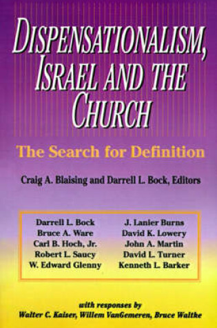 Cover of Dispensationalism, Israel and the Church