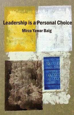 Book cover for Leadership is a personal choice