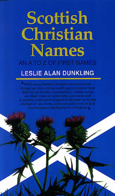 Book cover for Scottish Christian Names