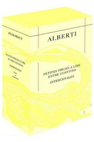 Cover of Intercenales / Petites Pieces a Lire Entre Convives