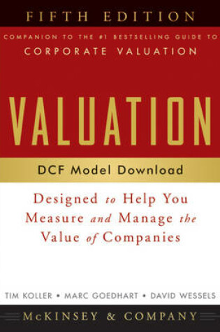 Cover of Valuation Dcf Model, Web Download