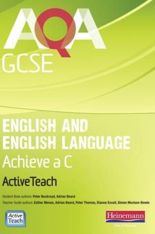 Cover of AQA GCSE English and English Language 3 in 1 Active Teach with CDROM