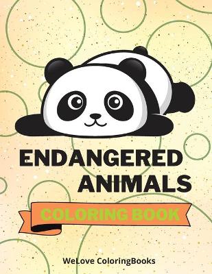 Book cover for Endangered Animals Coloring Book