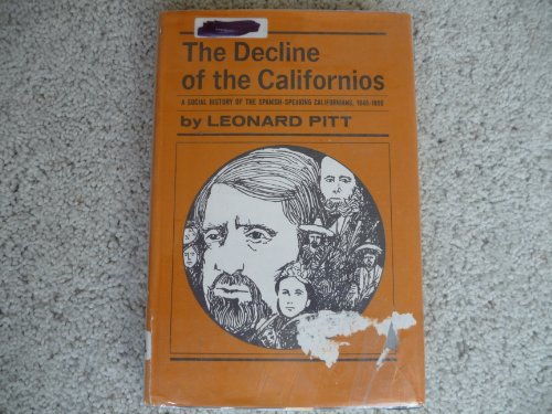 Book cover for Decline of the Californios