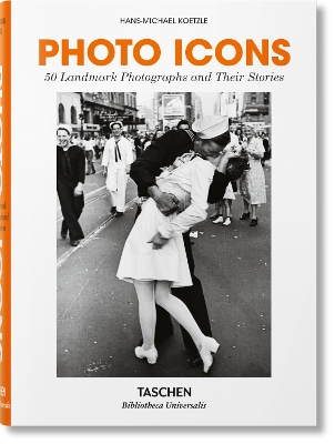 Book cover for Photo Icons. 50 photographies emblématiques et leur histoire