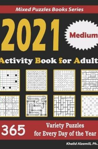 Cover of 2021 Activity Book for Adults