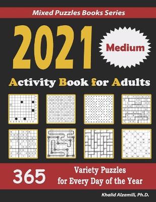 Book cover for 2021 Activity Book for Adults