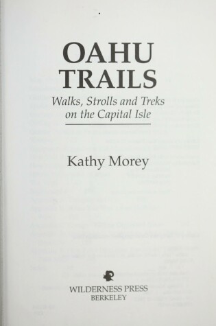 Cover of Oahu Trails