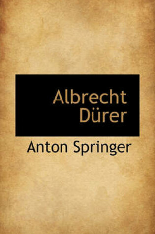 Cover of Albrecht Durer