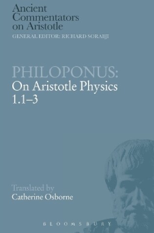 Cover of Philoponus on Aristotle "Physics 1.13"