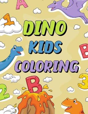 Book cover for Dino Kids Coloring