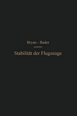 Book cover for Die Stabilitat Der Flugzeuge