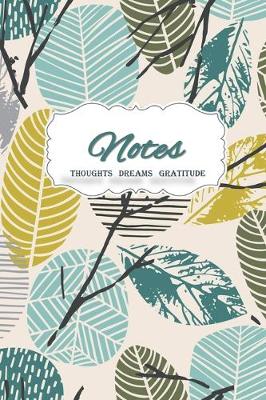 Book cover for Notes - Floral Leaves