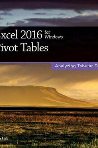 Cover of Excel 2016 for Windows Pivot Tables