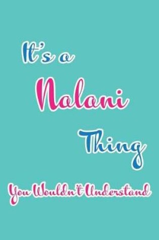 Cover of It's a Nalani Thing You Wouldn't Understand