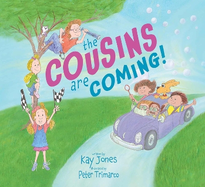 Book cover for The Cousins Are Coming