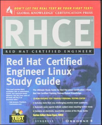 Book cover for RHCE Red Hat Certified Engineer Study Guide