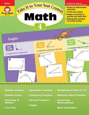 Book cover for Take It to Your Seat Math Centers Grade 4