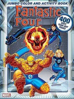 Book cover for Fantastic Four Jumbo Color & Activity Book