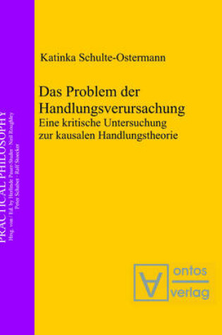 Cover of Das Problem Der Handlungsverursachung