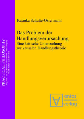 Book cover for Das Problem Der Handlungsverursachung