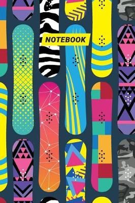 Book cover for Snowboard Notebook