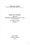 Book cover for Collected Music Criticism of Bernard Shaw, Set