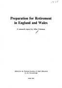 Book cover for Preparation for Retirement in England and Wales