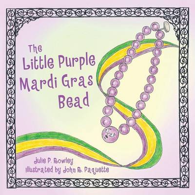 Book cover for The Little Purple Mardi Gras Bead