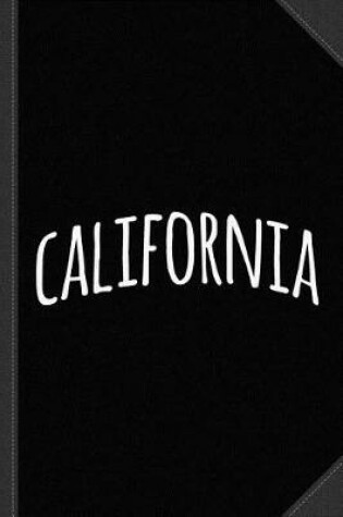 Cover of Hand California Journal Notebook