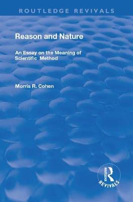 Cover of Reason and Nature