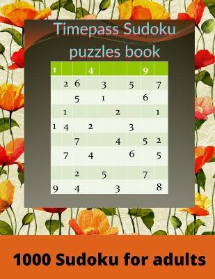 Book cover for Timepass Sudoku puzzles book