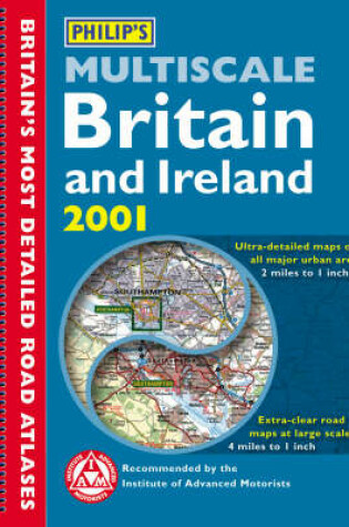 Cover of Philip's Multiscale Britain and Ireland 2001