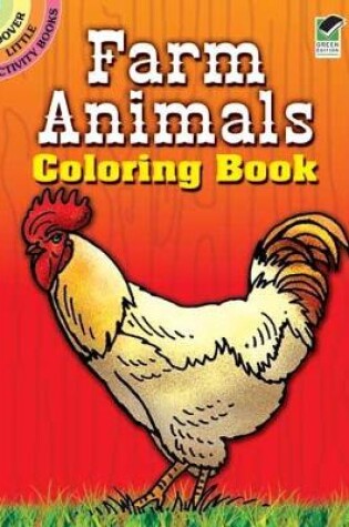 Cover of Farm Animals Coloring Book