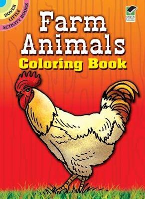 Book cover for Farm Animals Coloring Book