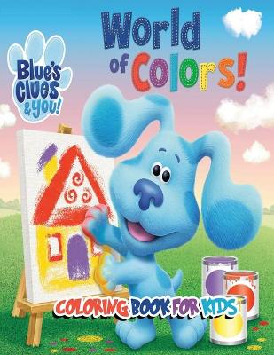 Book cover for Blue's Clues & you coloring book for kids
