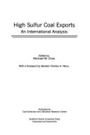 Cover of High Sulfur Coal Exports