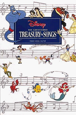 Cover of Disney the Illustrated Treasury of Songs