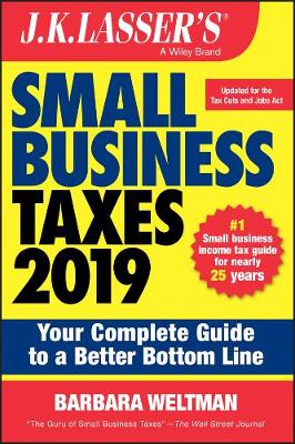 Book cover for J.K. Lasser's Small Business Taxes 2019