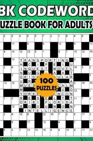 Cover of BK Codeword puzzle book for adults 2