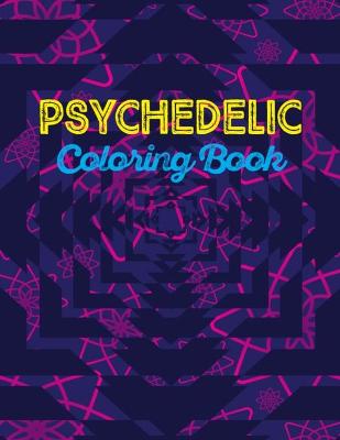 Book cover for Psychedelic Coloring Book