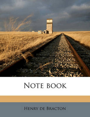 Book cover for Note Book Volume 3