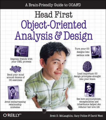 Book cover for Head First Objects-Oriented Analysis and Design
