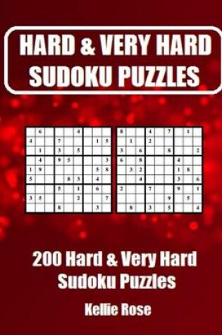 Cover of Hard & Very Hard Sudoku Puzzles