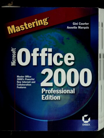 Book cover for Mastering Microsoft Office 2000