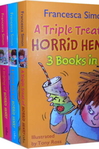 Cover of Horrid Henry 3 Books in 1 Collection