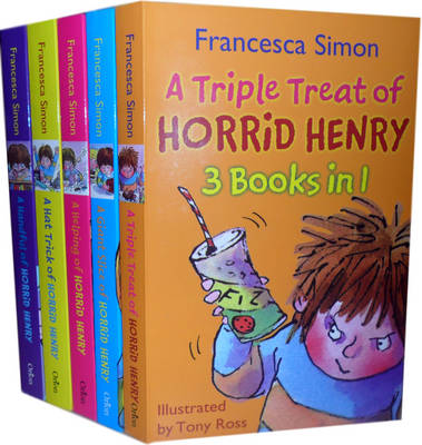 Book cover for Horrid Henry 3 Books in 1 Collection
