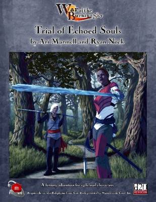 Book cover for War of the Burning Sky : Trial of Echoed Souls